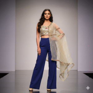 Aisha Cotton Crop Top